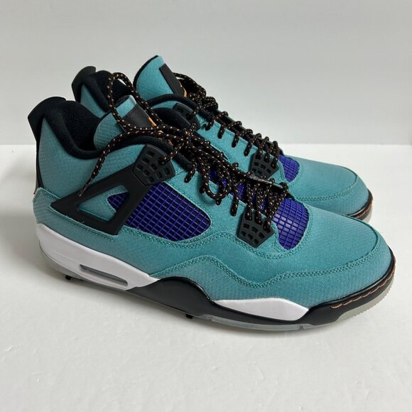 NEW Nike Air Jordan Retro 4 Golf NRG Torrey Pines Shoes CZ2439-300 Size 12.5 main image 5